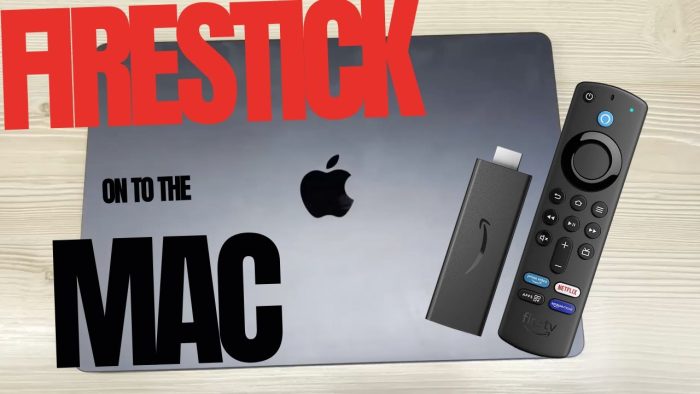 Usar el Amazon Fire Stick en una MacBook